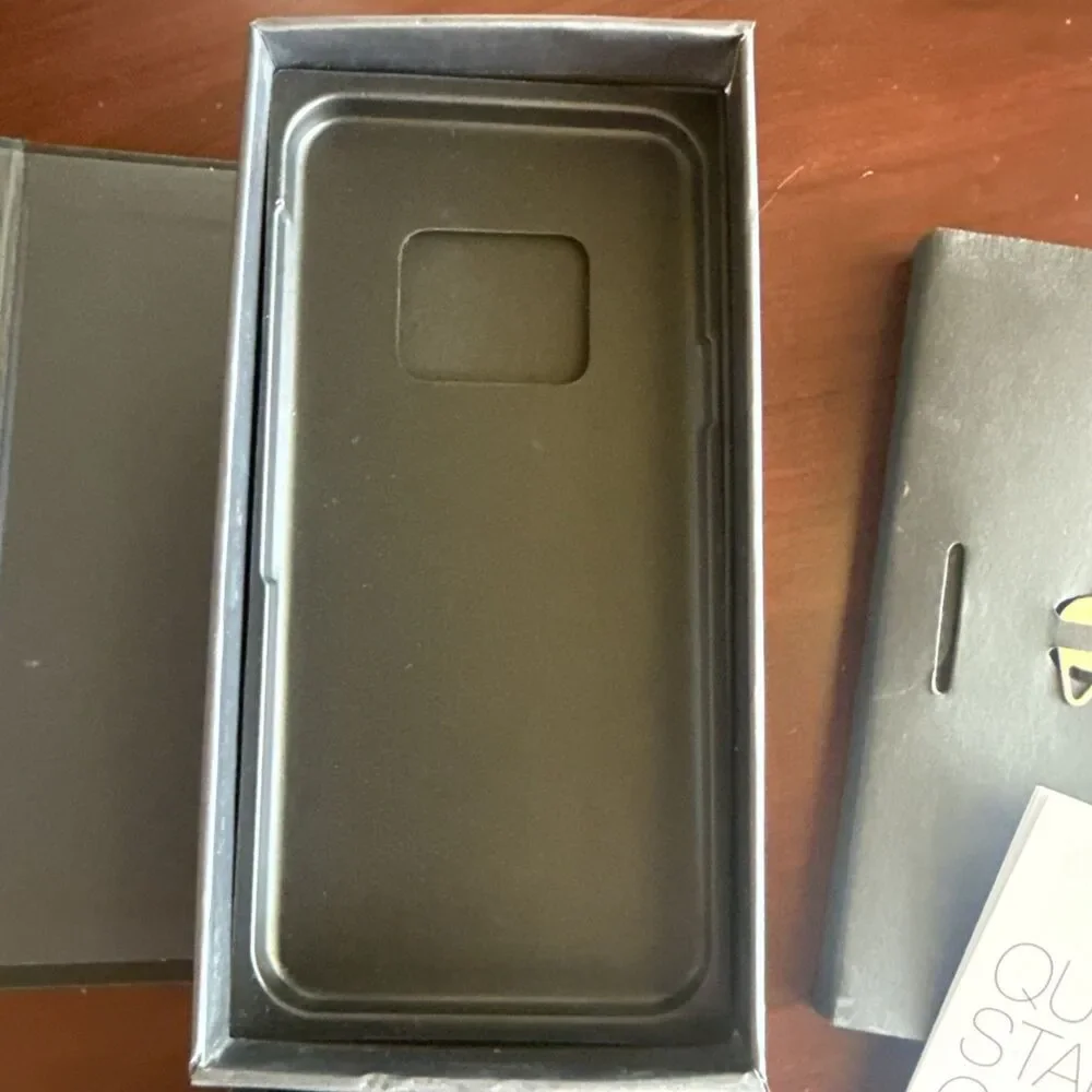 OEM Samsung Galaxy  S9 + plus box  EMPTY with headphones NO PHONE